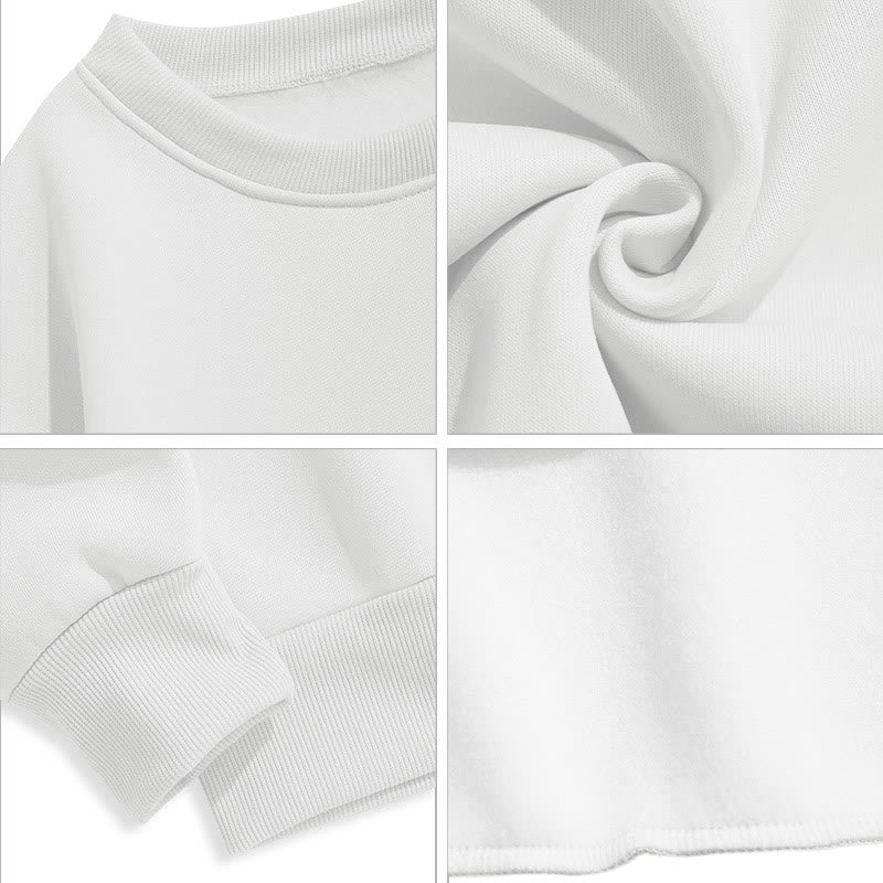 Christianartworkshop Style moderne Soyez fervent dans l'esprit Sweat-shirt en polyester doublé polaire - image 4
