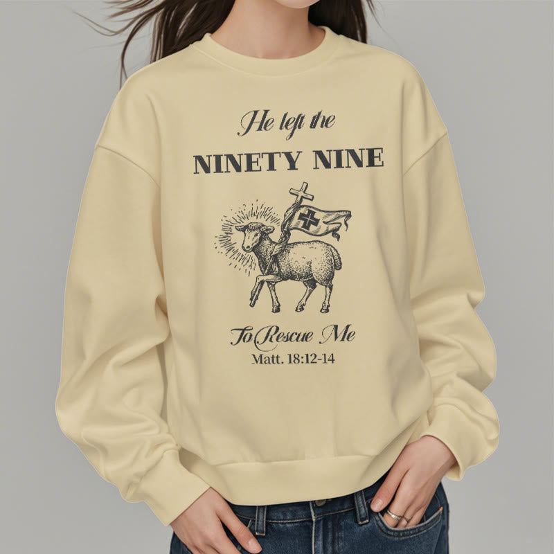Sweat-shirt en polyester doublé polaire « Il a quitté les 99 » de Christianartworkshop - image 13