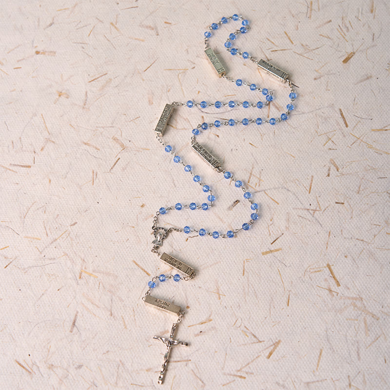 Christianartworkshop Barre Mystère Gravée du Rosaire des Mystères - image 13