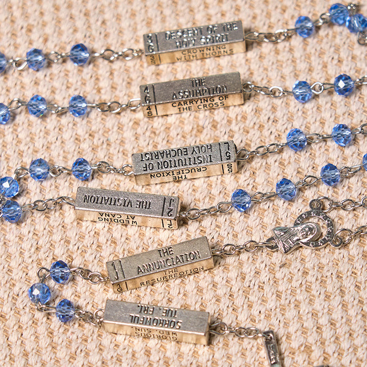 Christianartworkshop Barre Mystère Gravée du Rosaire des Mystères - image 4