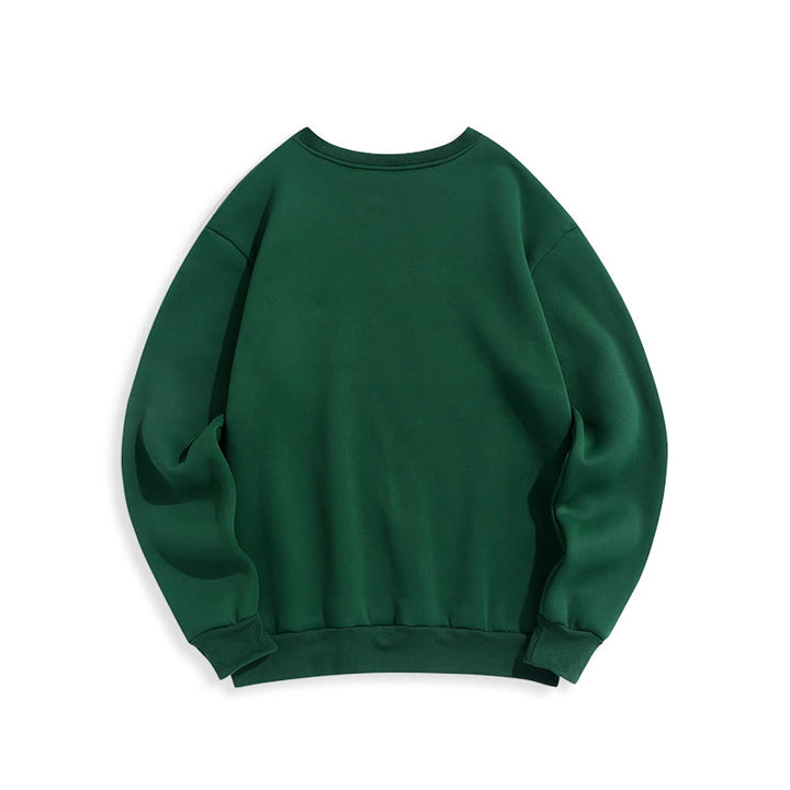 Sweat-shirt en polyester doublé polaire avec croix « Père, pardonne-leur » style classique de Christianartworkshop - image 21