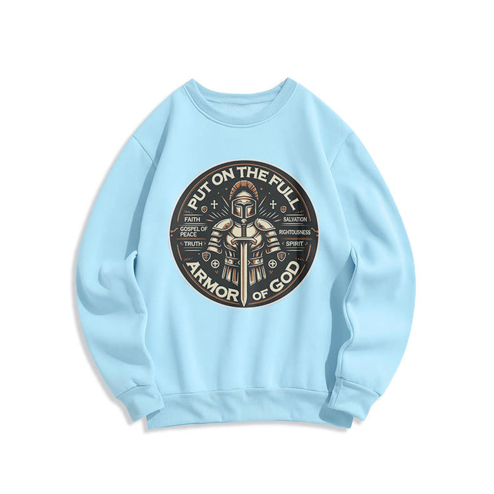 Sweat-shirt en polyester doublé polaire style moderne Christianartworkshop - Bleu - 2XL - image 25