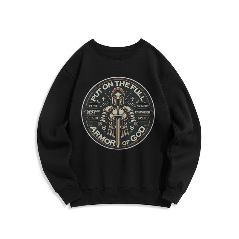 Sweat-shirt en polyester doublé polaire style moderne Christianartworkshop - Noir - 2XL - image 5