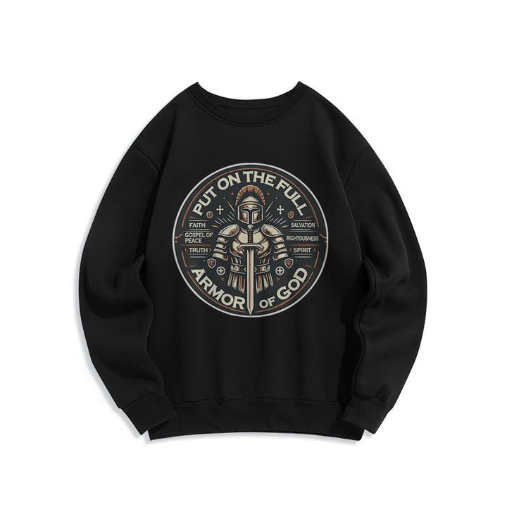 Sweat-shirt en polyester doublé polaire style moderne Christianartworkshop - Noir - 2XL - image 5