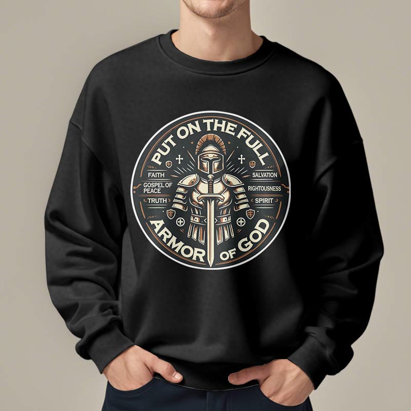 Sweat-shirt en polyester doublé polaire style moderne Christianartworkshop - image 8