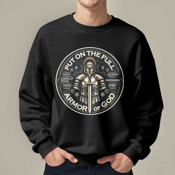 Sweat-shirt en polyester doublé polaire style moderne Christianartworkshop - image 8