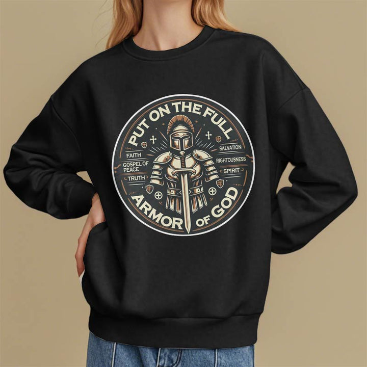 Sweat-shirt en polyester doublé polaire style moderne Christianartworkshop - image 7