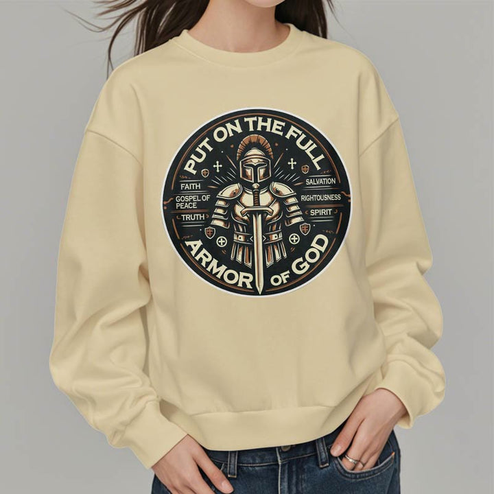 Sweat-shirt en polyester doublé polaire style moderne Christianartworkshop - image 2