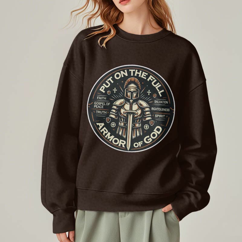 Sweat-shirt en polyester doublé polaire style moderne Christianartworkshop - image 18