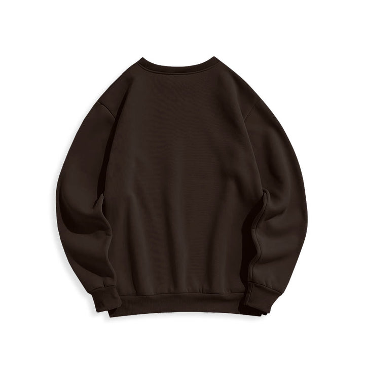 Sweat-shirt en polyester doublé polaire avec citation « Avec Dieu, tout est possible » de Christianartworkshop - image 21