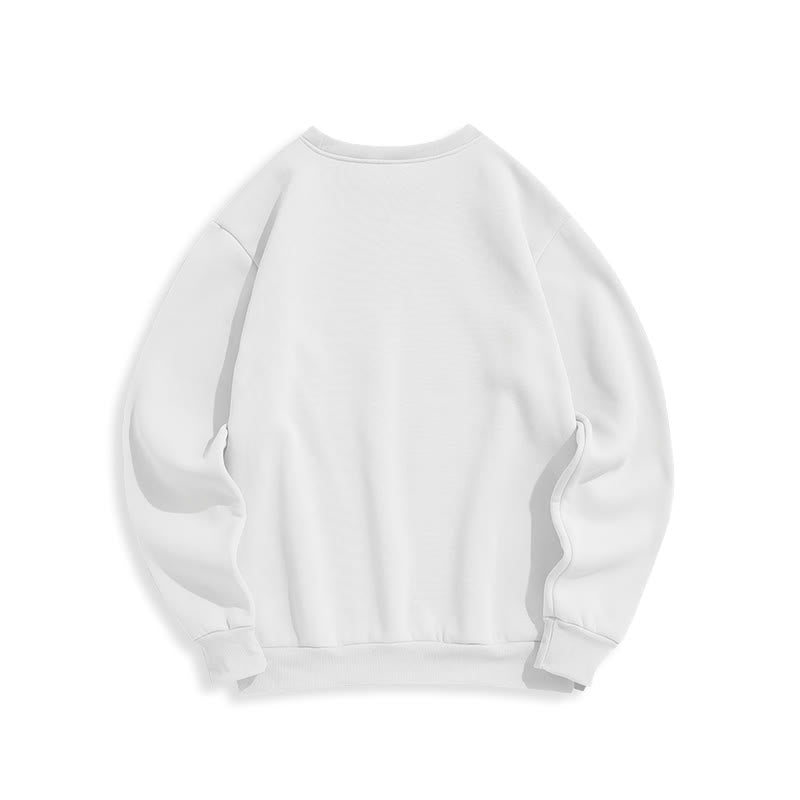 Sweat-shirt en polyester doublé polaire style moderne Christianartworkshop, motif croix et marguerites - image 11