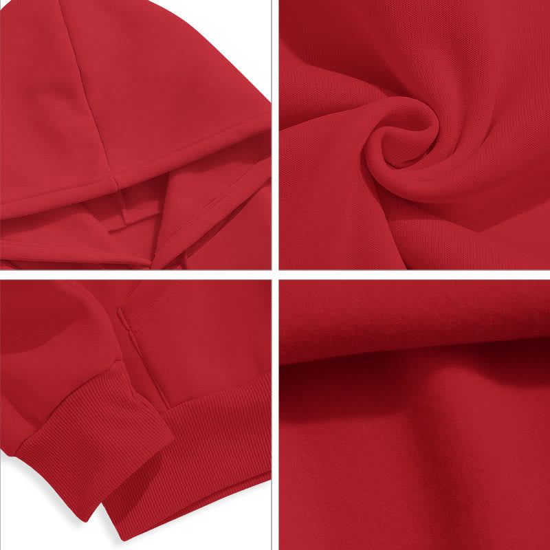 Christianartworkshop Sweat à capuche en polyester doublé polaire, style moderne, pour prier et se connecter à Dieu - image 39