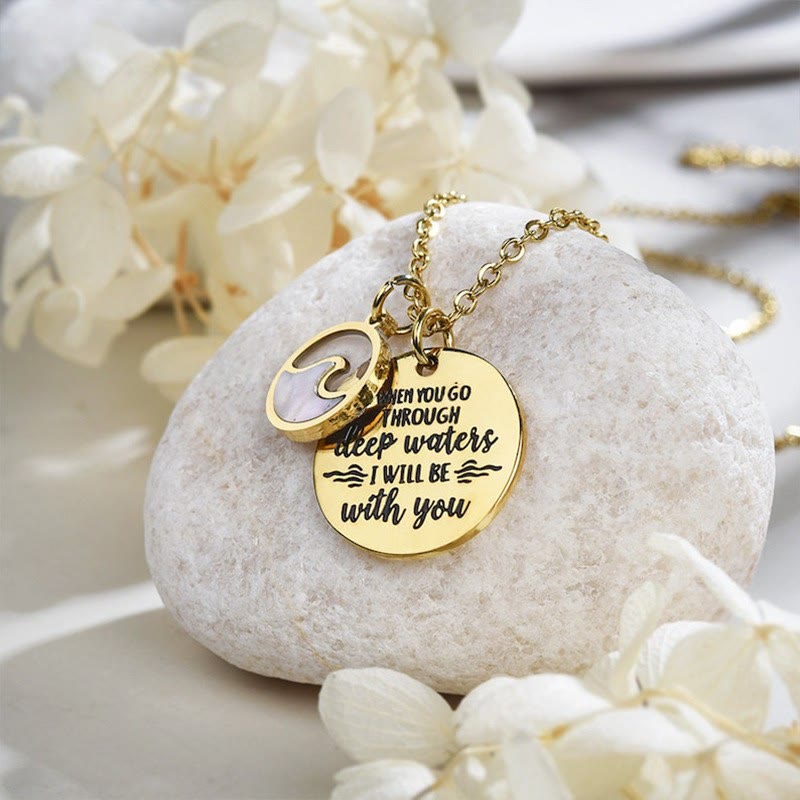Christianartworkshop Un style classique vous accompagnera. Collier pendentif graine de moutarde. - Or - image 0
