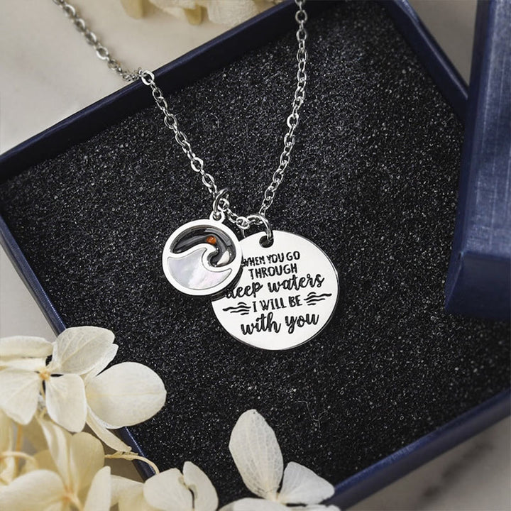 Christianartworkshop Un style classique vous accompagnera. Collier pendentif graine de moutarde. - Argent - image 1