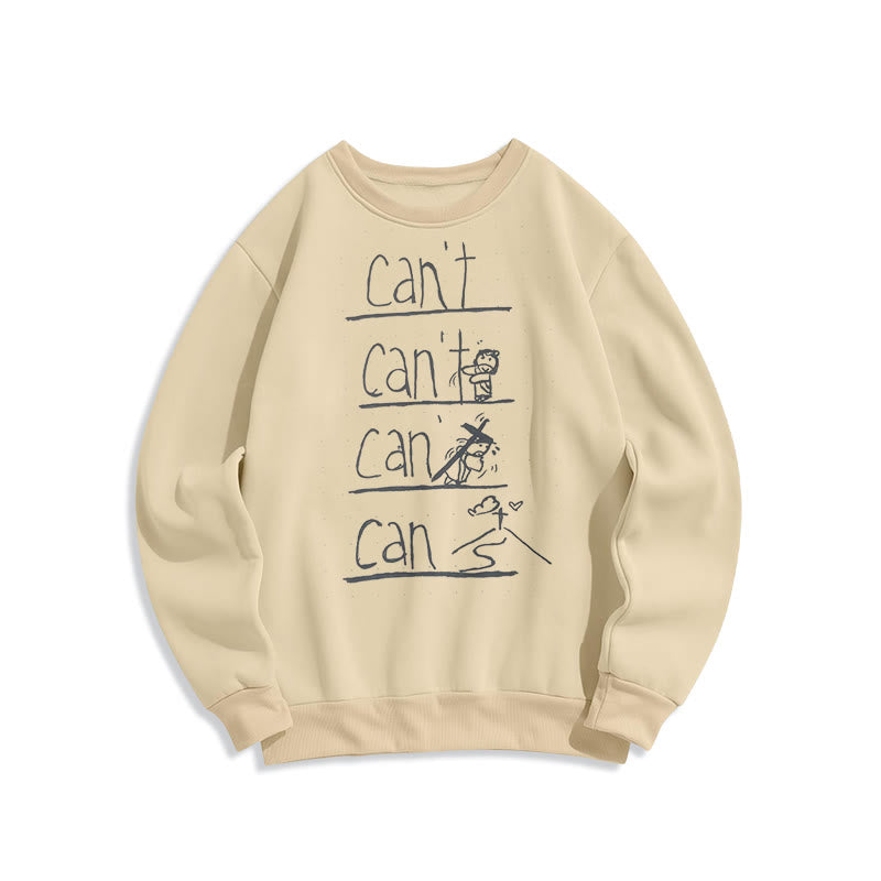 Sweat-shirt en polyester doublé polaire avec citation de Christianartworkshop : « Rédemption par le sacrifice de Jésus ». - Beige - 2XL - image 9