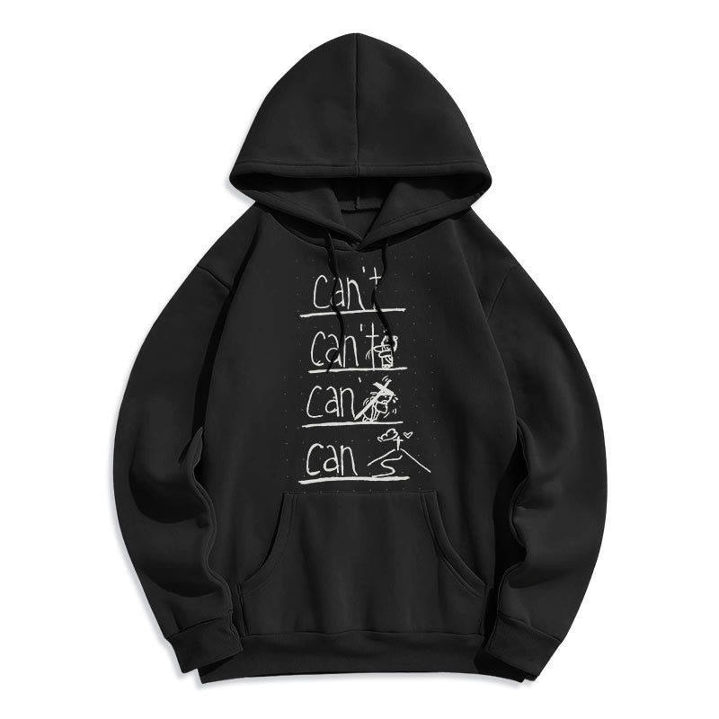 Sweat à capuche en polyester doublé polaire, style Christianartworkshop, citation sur la rédemption par le sacrifice de Jésus - Noir - 2XL - image 5