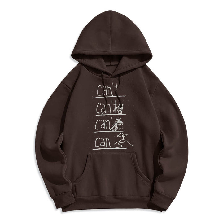Sweat à capuche en polyester doublé polaire, style Christianartworkshop, citation sur la rédemption par le sacrifice de Jésus - Brun - 2XL - image 9