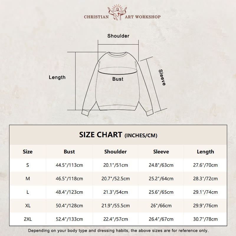 Sweat-shirt en polyester doublé polaire « Be The Light » de Christianartworkshop, style citation - image 3