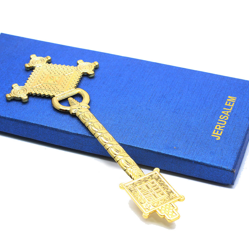 Christianartworkshop Croix de la main bénissante de style classique Jérusalem Splendeur Majestueuse - Doré - image 4