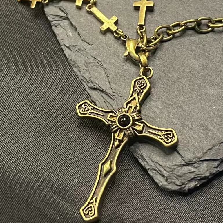 Christianartworkshop Collier pendentif croix du salut de style moderne - Croix - image 0