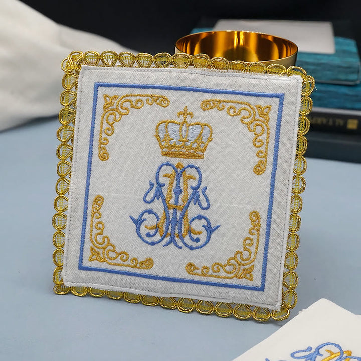 Christianartworkshop Ensemble de linge d'autel « Majesté florale divine » style classique - image 5