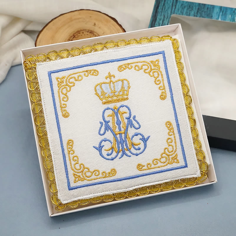 Christianartworkshop Ensemble de linge d'autel « Majesté florale divine » style classique - image 4