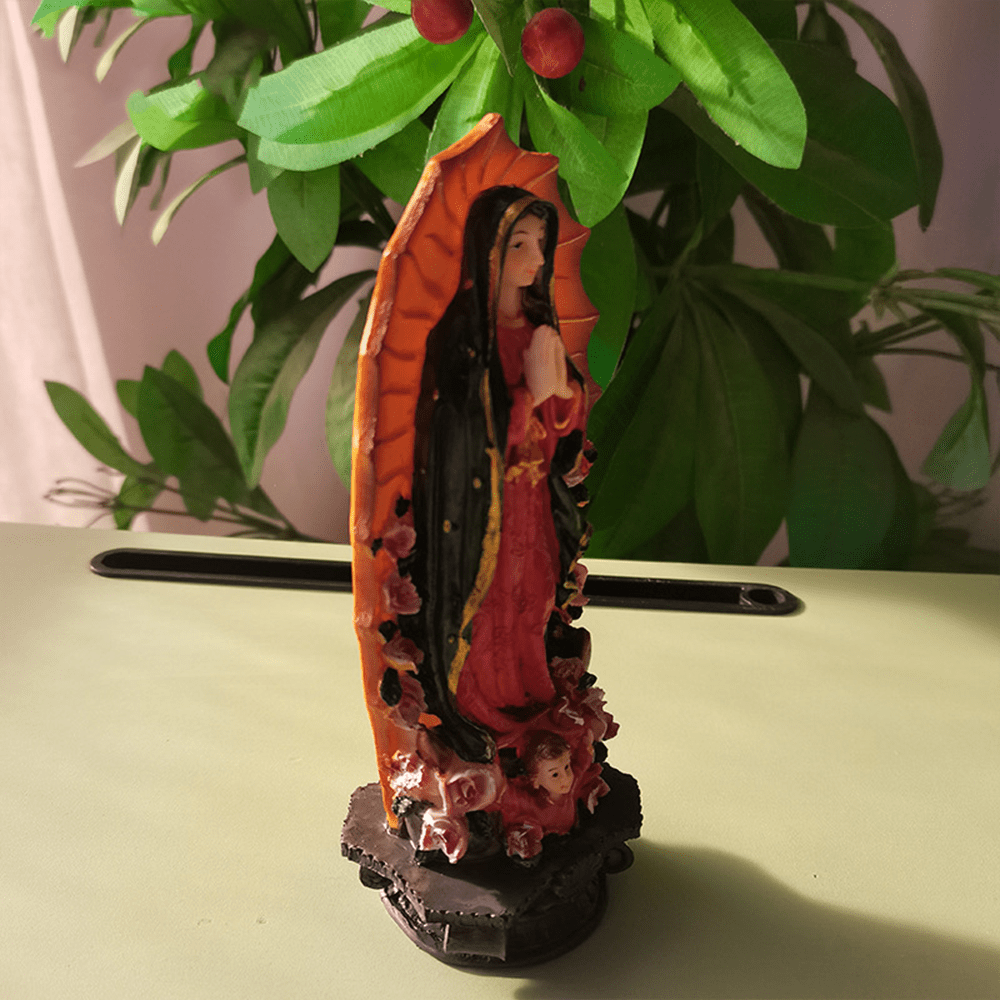 Christianartworkshop Ornement de bureau de style classique représentant Notre-Dame de Guadalupe - image 2