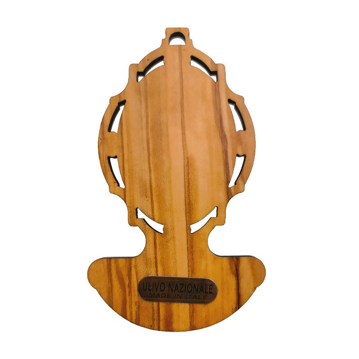 Christianartworkshop Béniten en bois d'olivier, médaille miraculeuse, Assomption de Notre-Dame - image 8