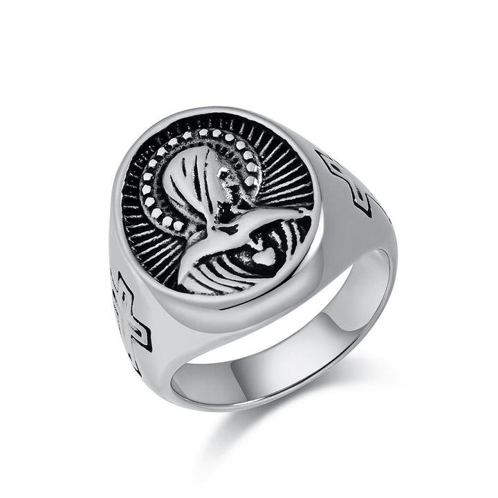 Bague Grâce Divine Vierge Marie - Un hommage au Saint Amour - image 7