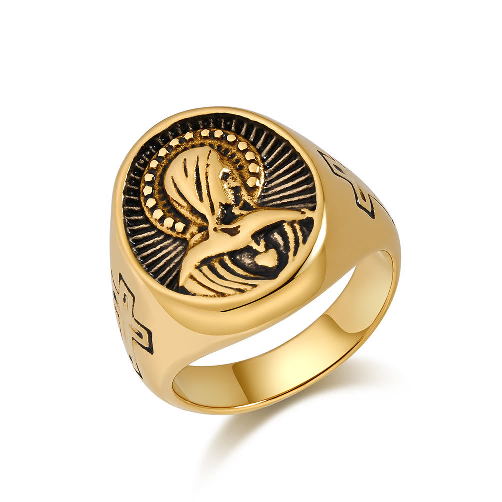 Bague Grâce Divine Vierge Marie - Un hommage au Saint Amour - image 6