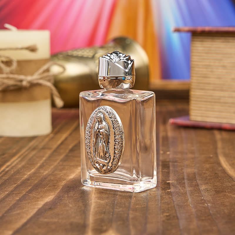 Christianartworkshop Bouteille d'eau bénite exclusive Notre-Dame de Guadalupe - Un vase de bénédiction et de protection - image 4