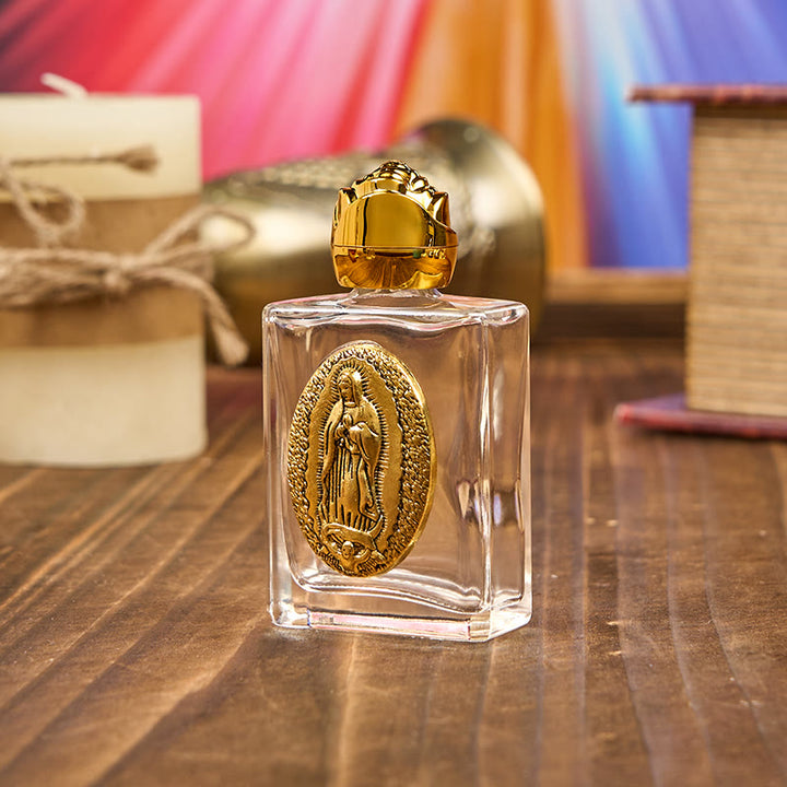 Christianartworkshop Bouteille d'eau bénite exclusive Notre-Dame de Guadalupe - Un vase de bénédiction et de protection - image 5