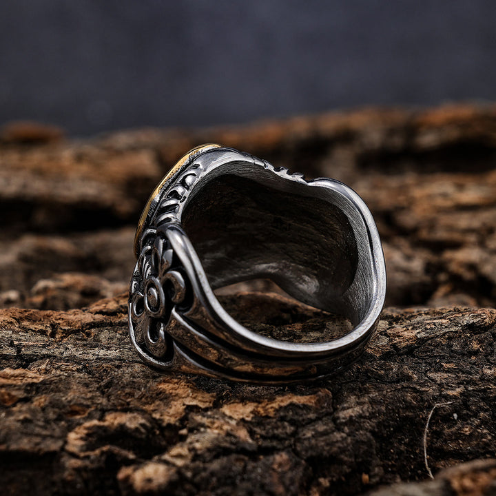 Bague croix artisanale exclusive de Christianartworkshop - Expression de la foi au quotidien - image 2