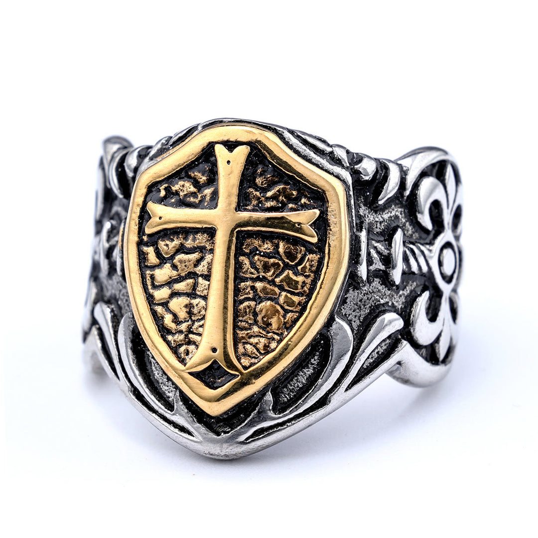 Bague croix artisanale exclusive de Christianartworkshop - Expression de la foi au quotidien - image 3