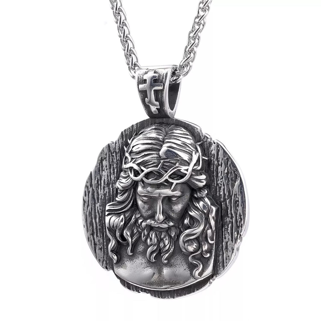 Christianartworkshop Collier pendentif Couronne d'épines de Jésus - Un symbole profond de foi et de dévotion - image 3