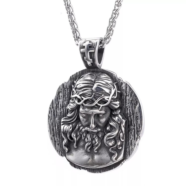 Christianartworkshop Collier pendentif Couronne d'épines de Jésus - Un symbole profond de foi et de dévotion - image 3