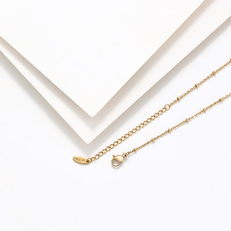 Christianartworkshop Collier élégant doré avec pendentif médaille miraculeuse et croix simple - image 3