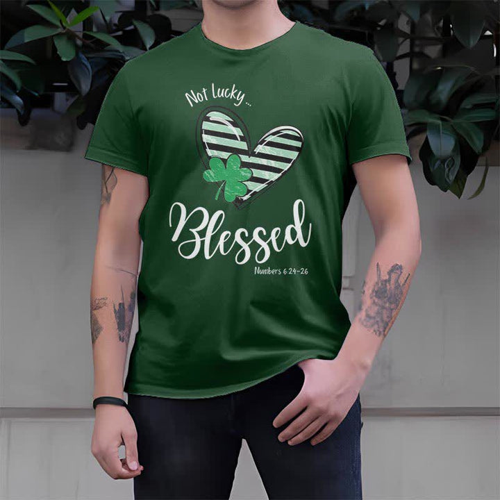 T-shirt Christianartworkshop « Béni au-delà de la chance des Irlandais », inspiré par la foi. - image 21