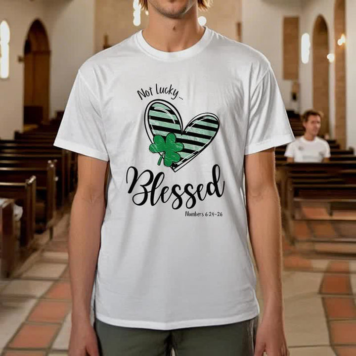 T-shirt Christianartworkshop « Béni au-delà de la chance des Irlandais », inspiré par la foi. - image 7