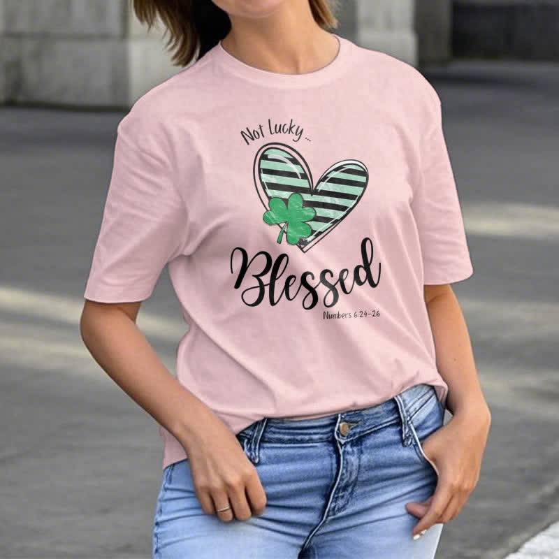 T-shirt Christianartworkshop « Béni au-delà de la chance des Irlandais », inspiré par la foi. - image 18