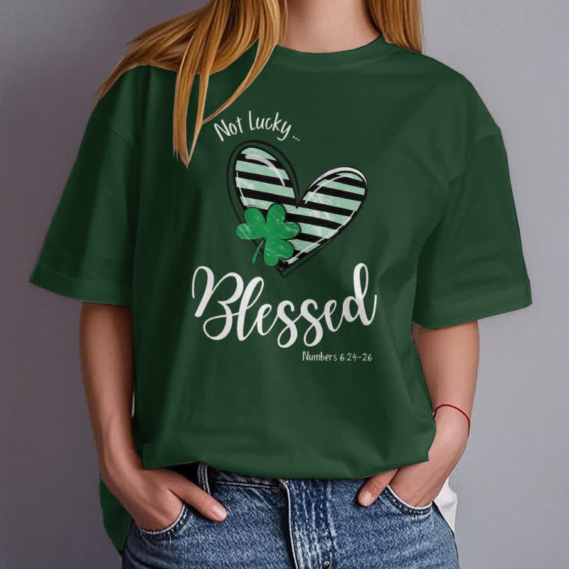 T-shirt Christianartworkshop « Béni au-delà de la chance des Irlandais », inspiré par la foi. - image 20