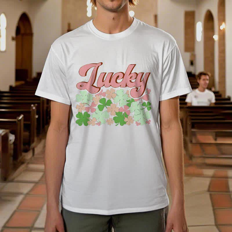 T-shirt Christianartworkshop « Embrasse la chance des Irlandais », inspiré par la foi. - image 9