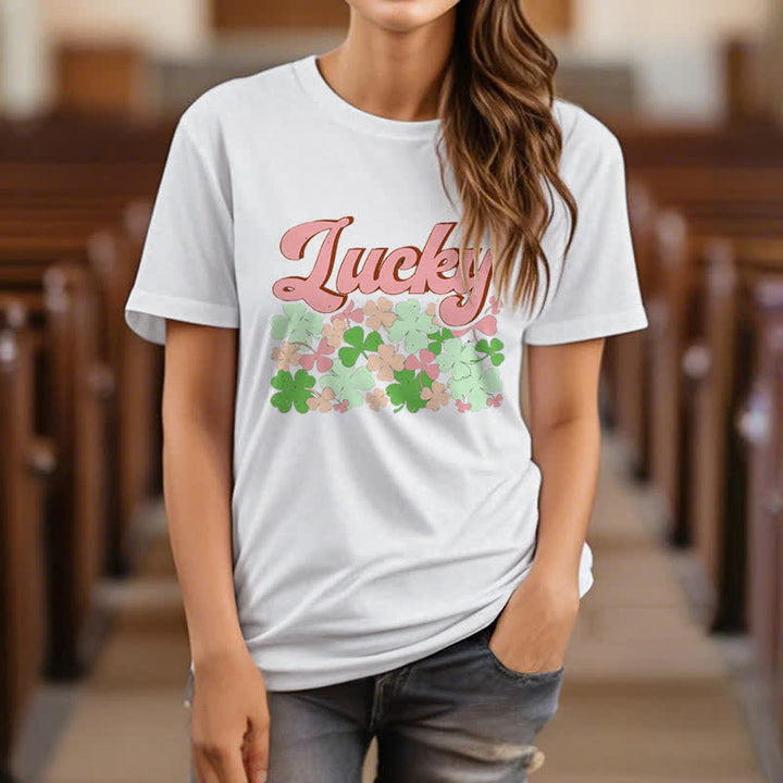 T-shirt Christianartworkshop « Embrasse la chance des Irlandais », inspiré par la foi. - image 8