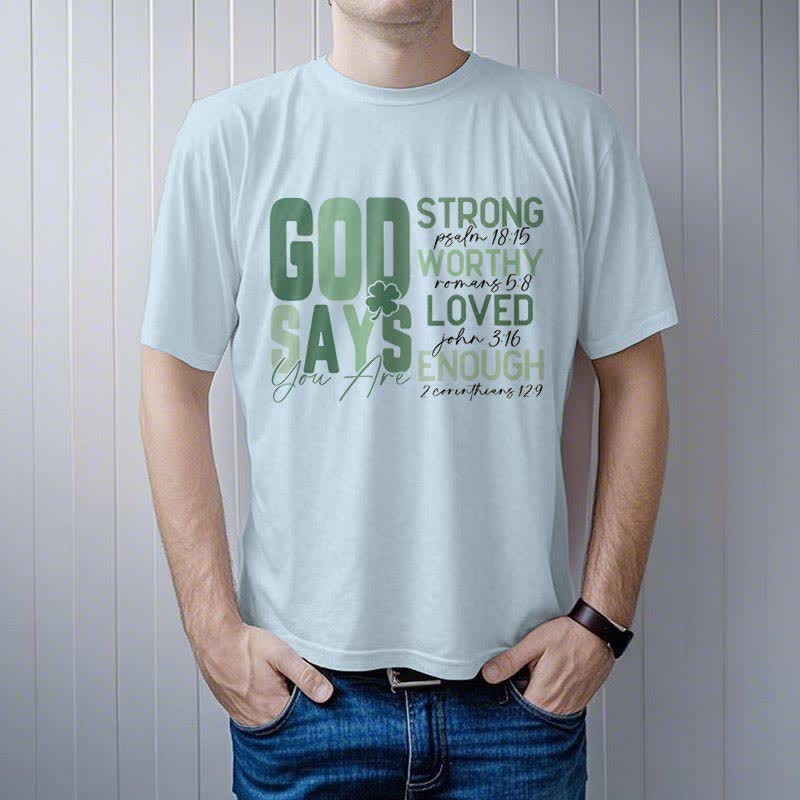 T-shirt trèfle Christianartworkshop Empowerment - T-shirt inspiré par la foi - image 4