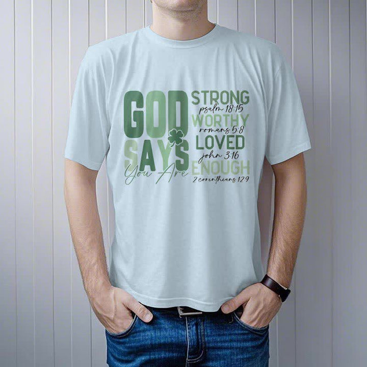 T-shirt trèfle Christianartworkshop Empowerment - T-shirt inspiré par la foi - image 4