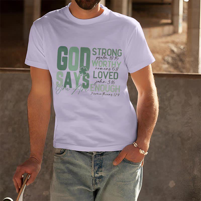 T-shirt trèfle Christianartworkshop Empowerment - T-shirt inspiré par la foi - image 21