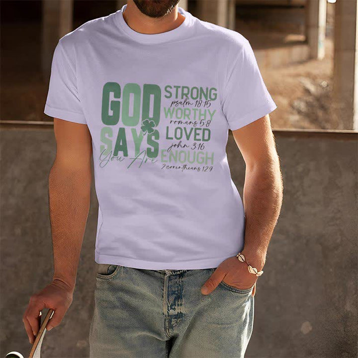 T-shirt trèfle Christianartworkshop Empowerment - T-shirt inspiré par la foi - image 21