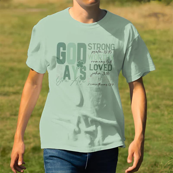 T-shirt trèfle Christianartworkshop Empowerment - T-shirt inspiré par la foi - image 16