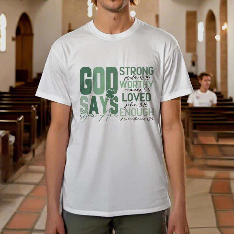 T-shirt trèfle Christianartworkshop Empowerment - T-shirt inspiré par la foi - image 10