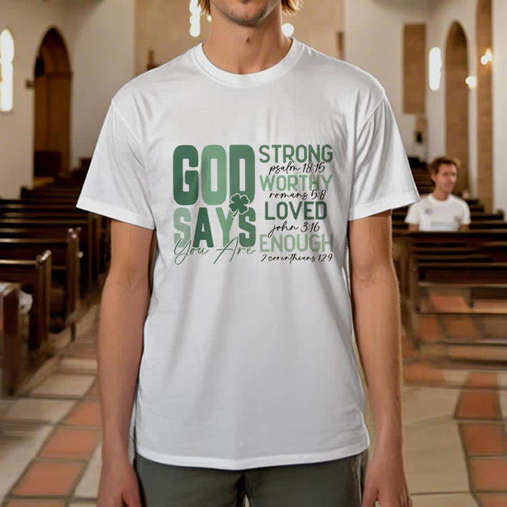 T-shirt trèfle Christianartworkshop Empowerment - T-shirt inspiré par la foi - image 10